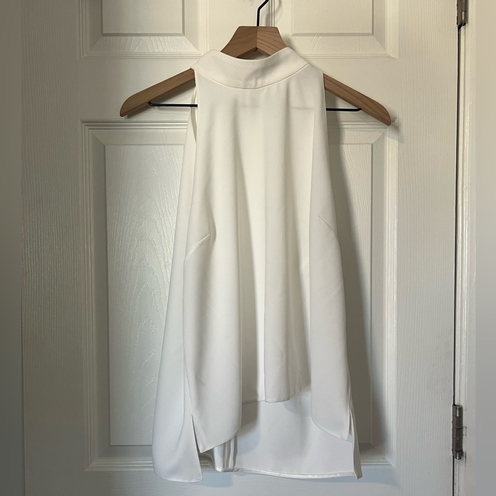 Zara White Halter Top